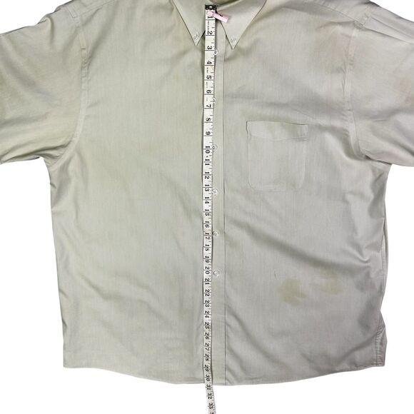 Bronzini Men’s Size XL Short Sleeve Button-up VTG Style Shirt NWOT - Picture 7 of 8